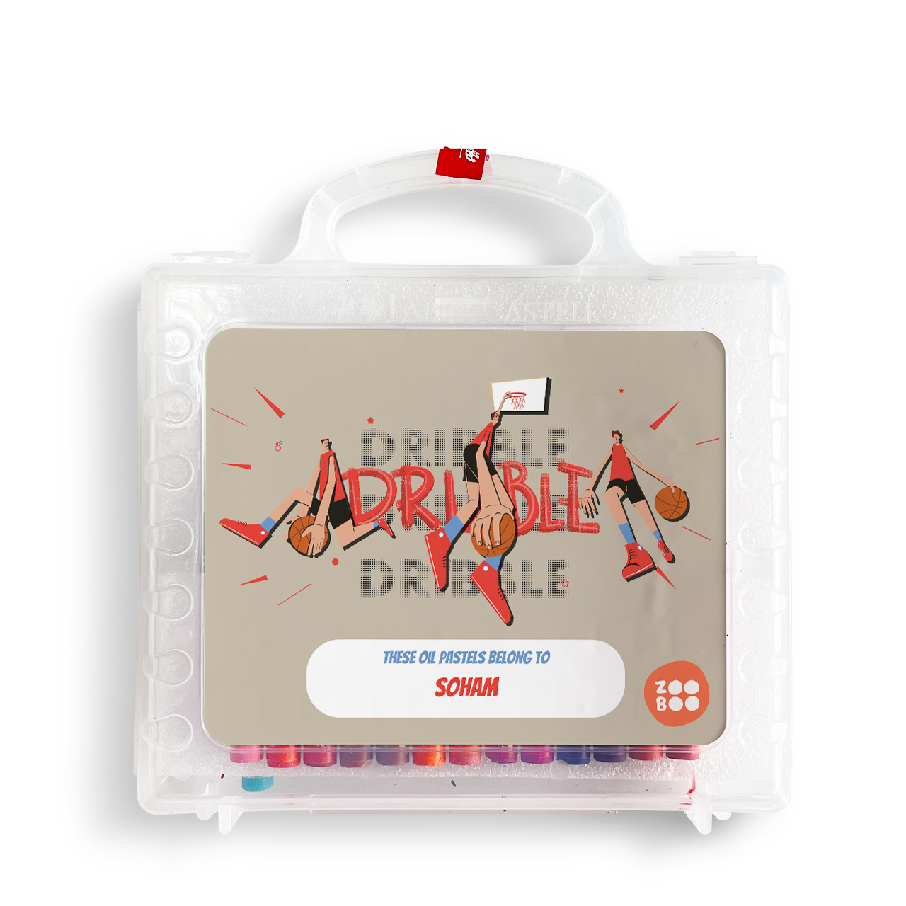 Basketball Fever Boy - Faber Castell Crayon Box