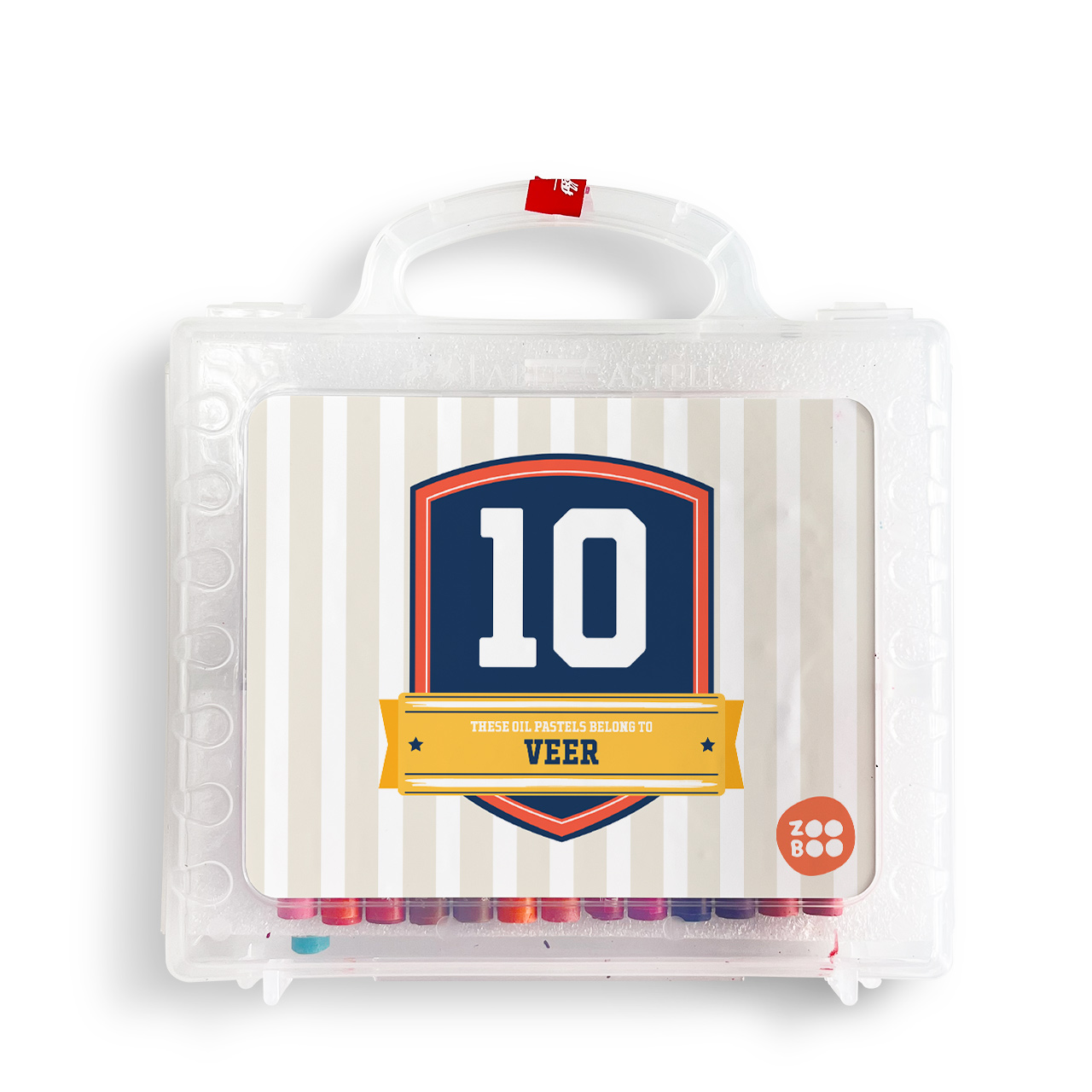 Jersey Number - Faber Castell Crayon Box