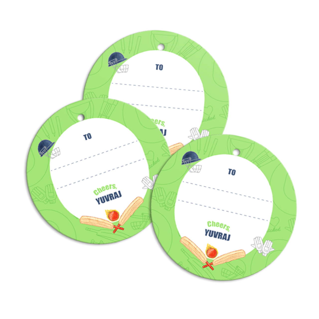 Cricket Buzz - Personalized Gift Tags Cricket Buzz - Personalized Gift Tags