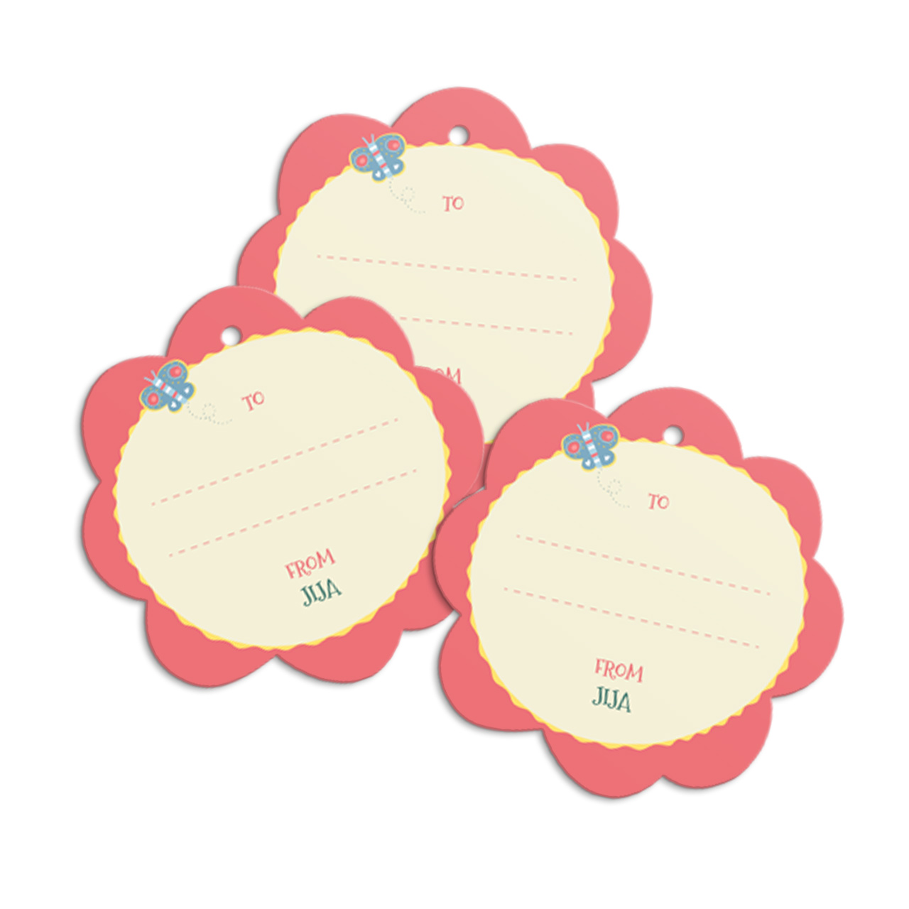 Enchanted Garden - Personalized Gift Tags Enchanted Garden - Personalized Gift Tags