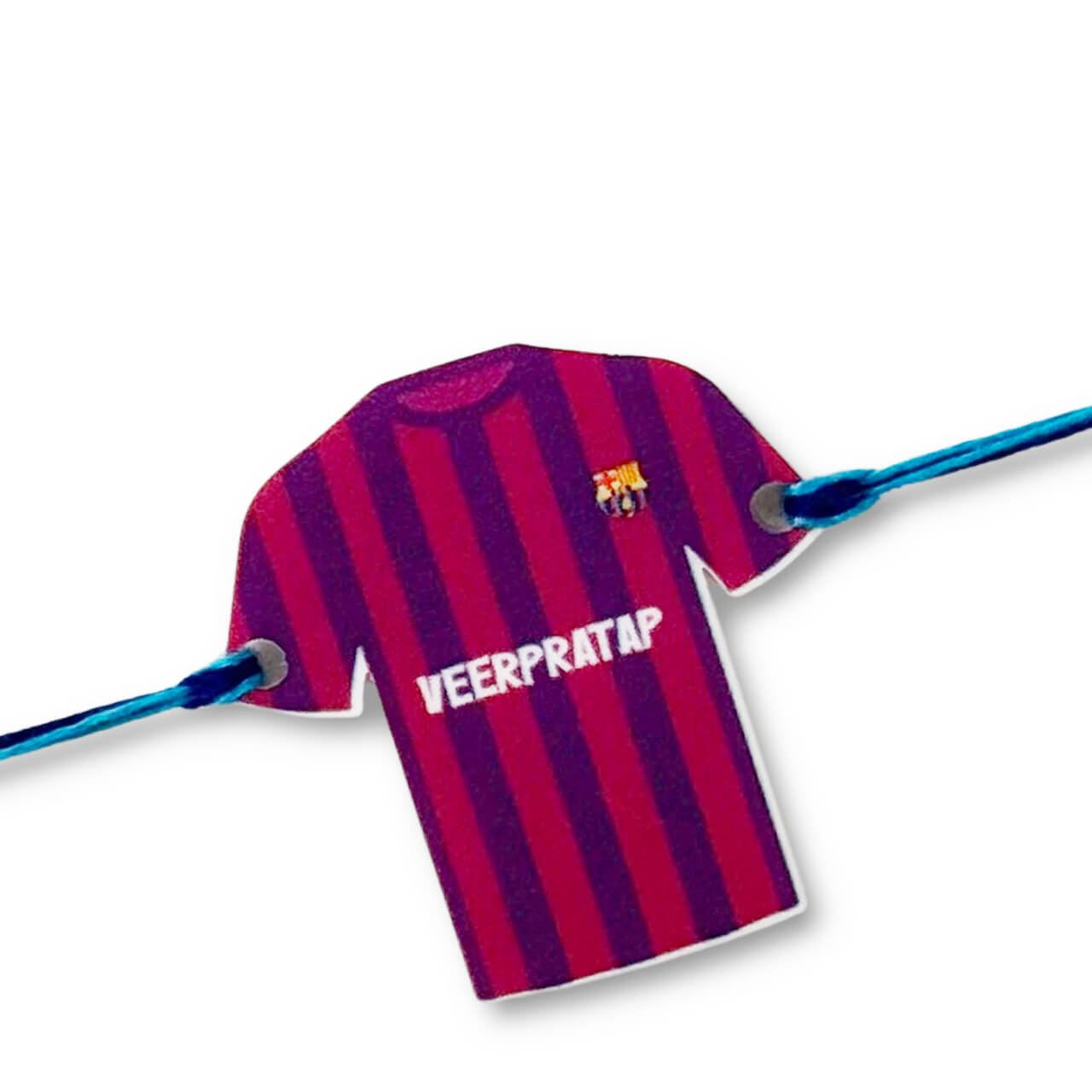 Fc Barcelona - Personalized Rakhi for Kids Fc Barcelona - Personalized Rakhi for Kids