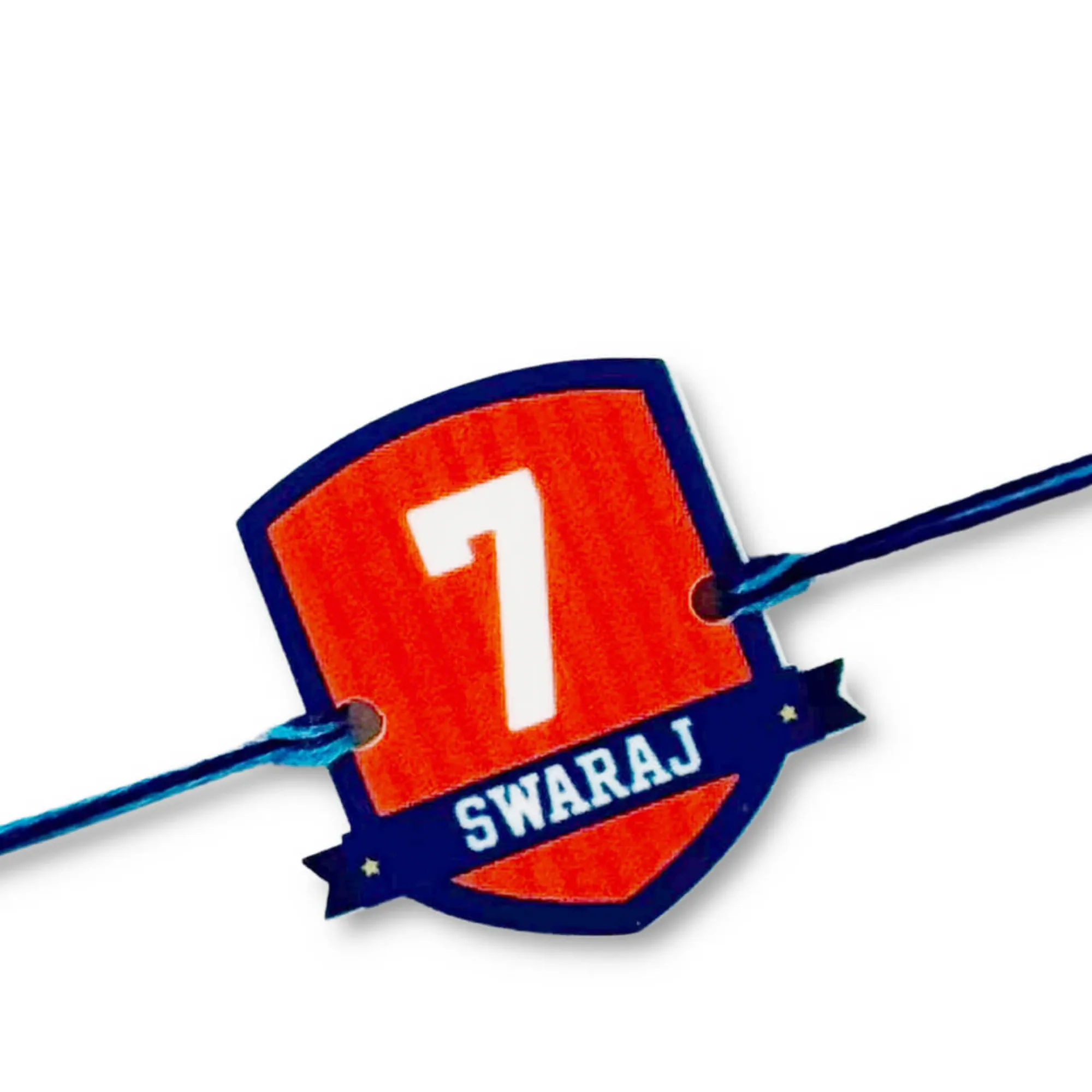 Jersey Number - Personalized Rakhi for Kids Jersey Number - Personalized Rakhi for Kids