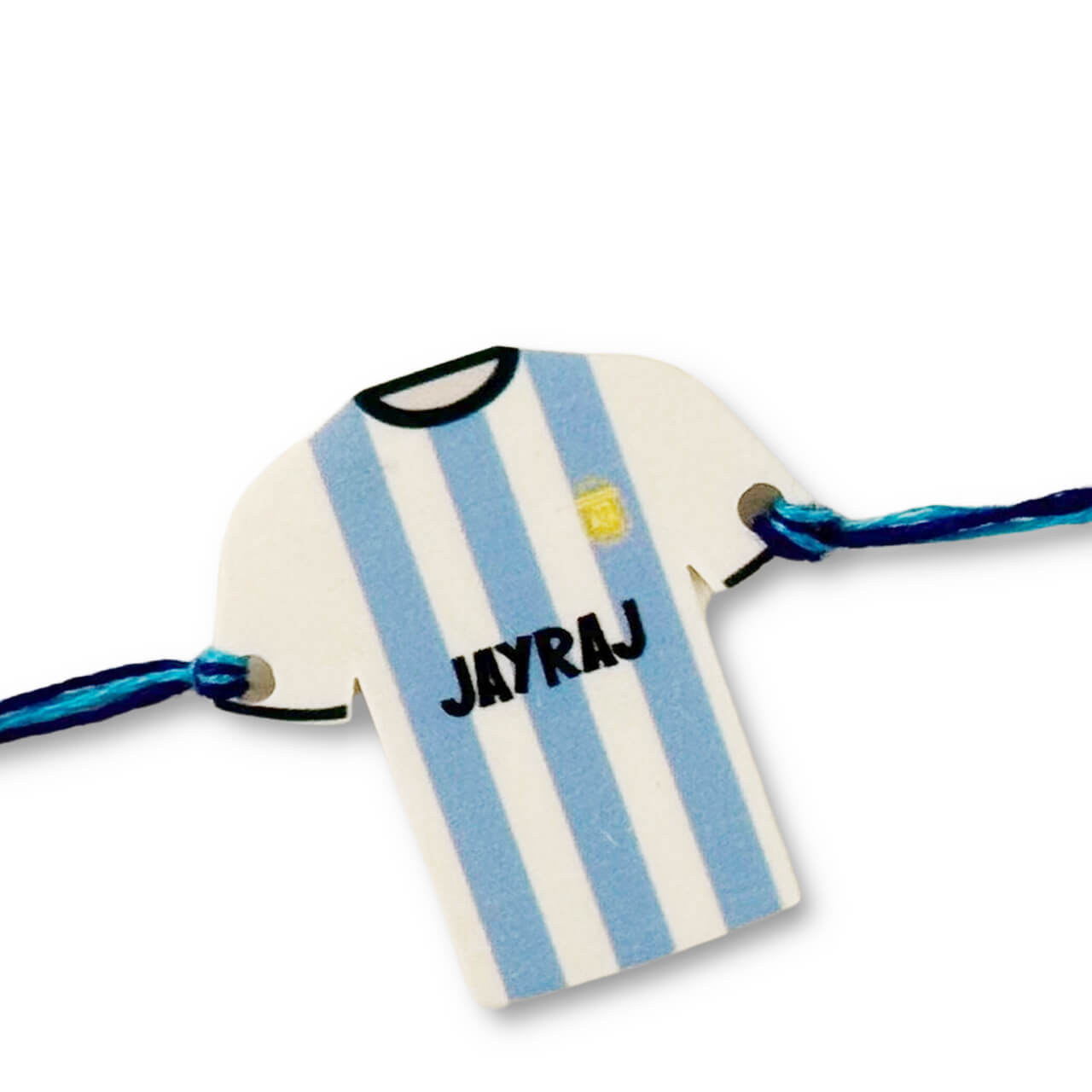 Messi - Personalized Rakhi for Kids Messi - Personalized Rakhi for Kids