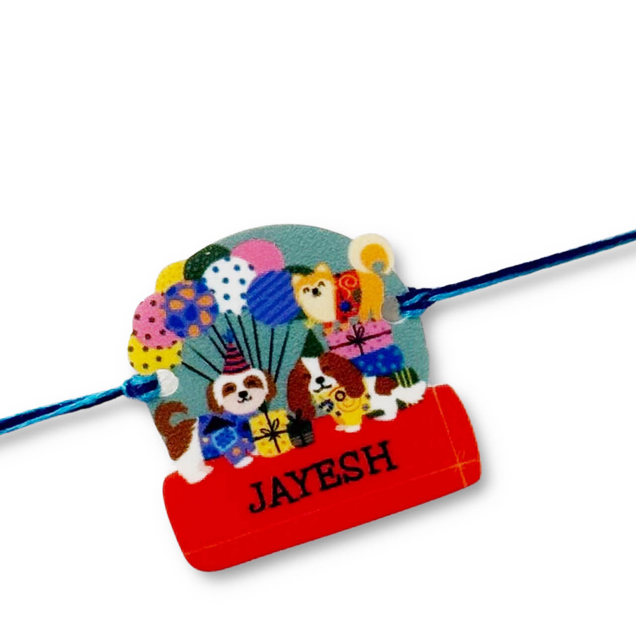 Paw Party - Personalized Rakhi for Kids Paw Party - Personalized Rakhi for Kids