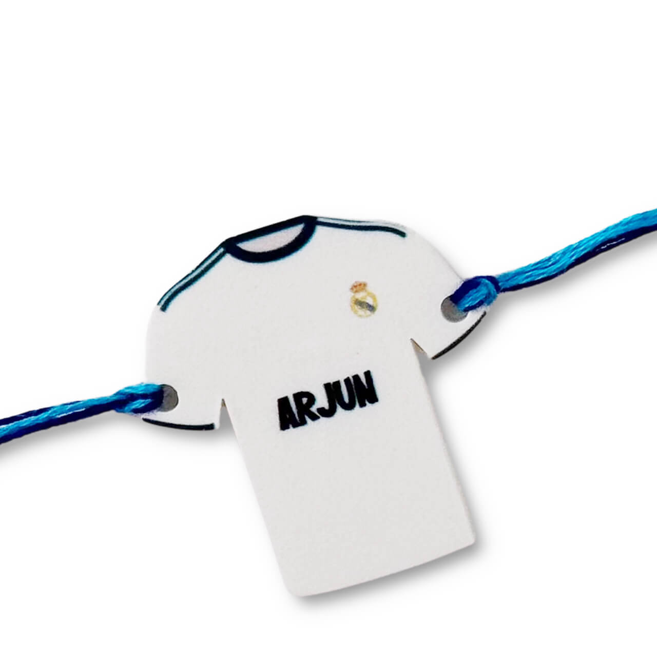 Real Madrid - Personalized Rakhi for Kids Real Madrid - Personalized Rakhi for Kids