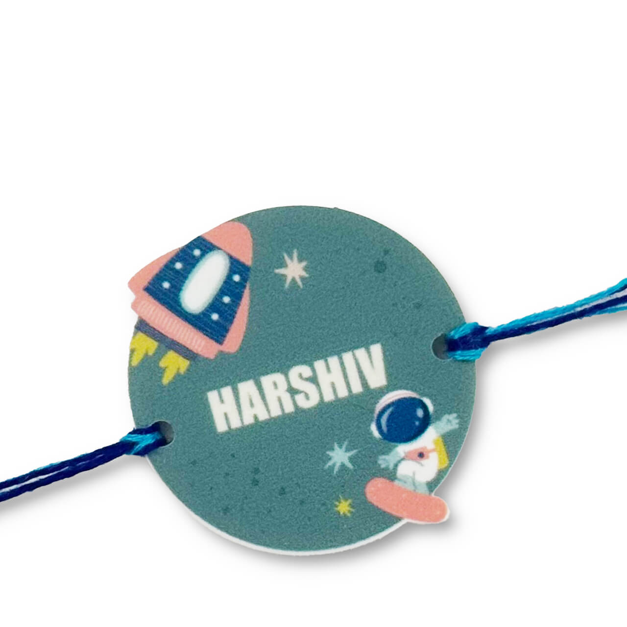 Space Explorer - Personalized Rakhi for Kids Space Explorer - Personalized Rakhi for Kids