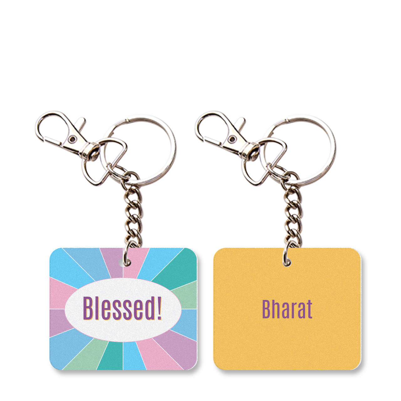 Blessed - Quirky Personalized Keytags Blessed - Quirky Personalized Keytags