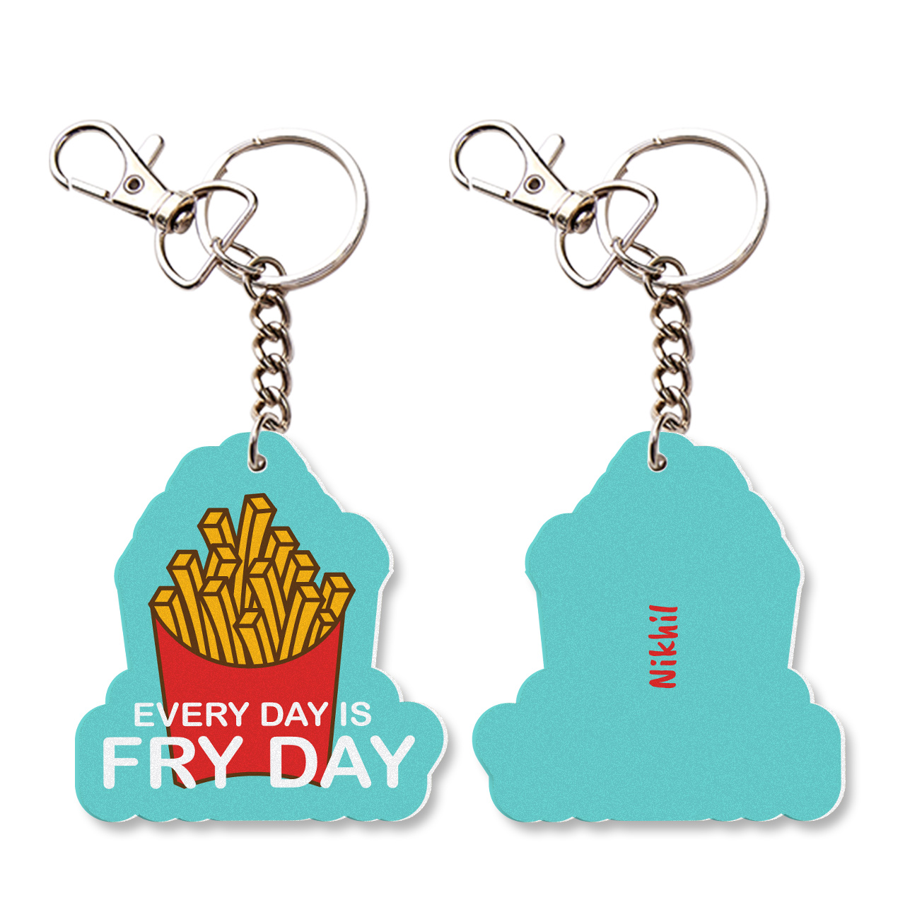 Quirky Personalized Keytags & Keyrings Online | Zoomin