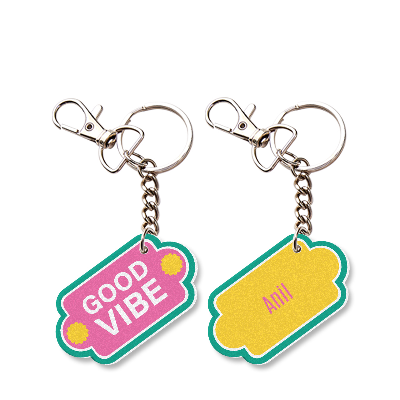 Quirky Personalized Keytags & Keyrings Online | Zoomin