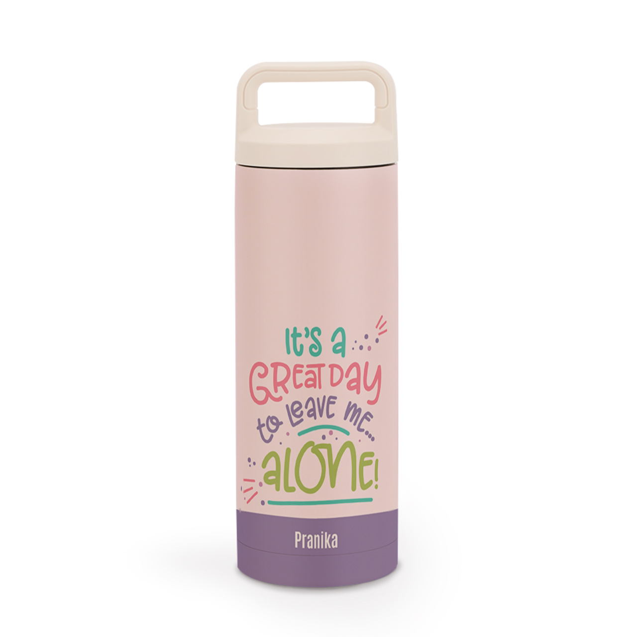 Asocial - Personalized Water Bottle