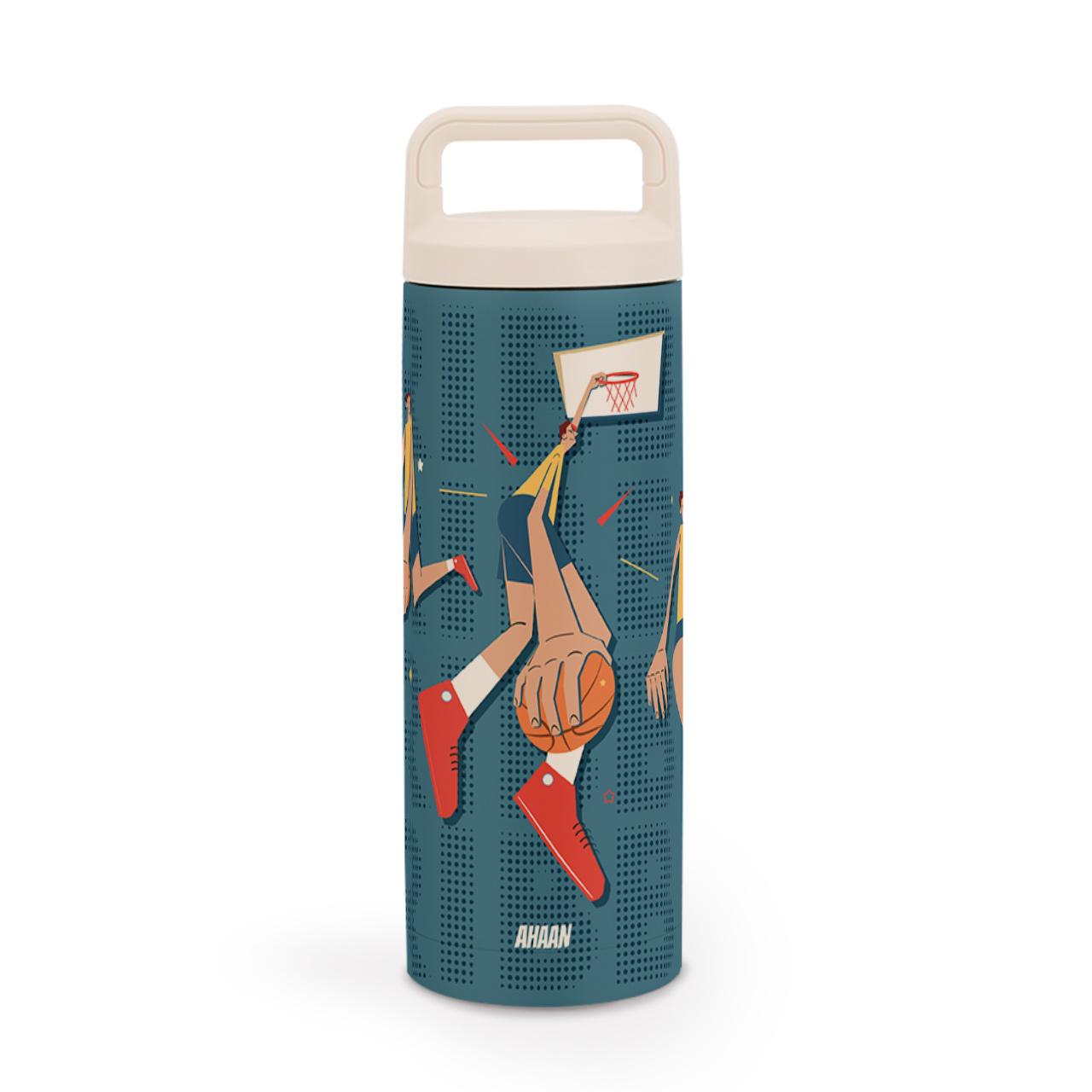 Basketball Fever Boy - Personalized Water Bottle
