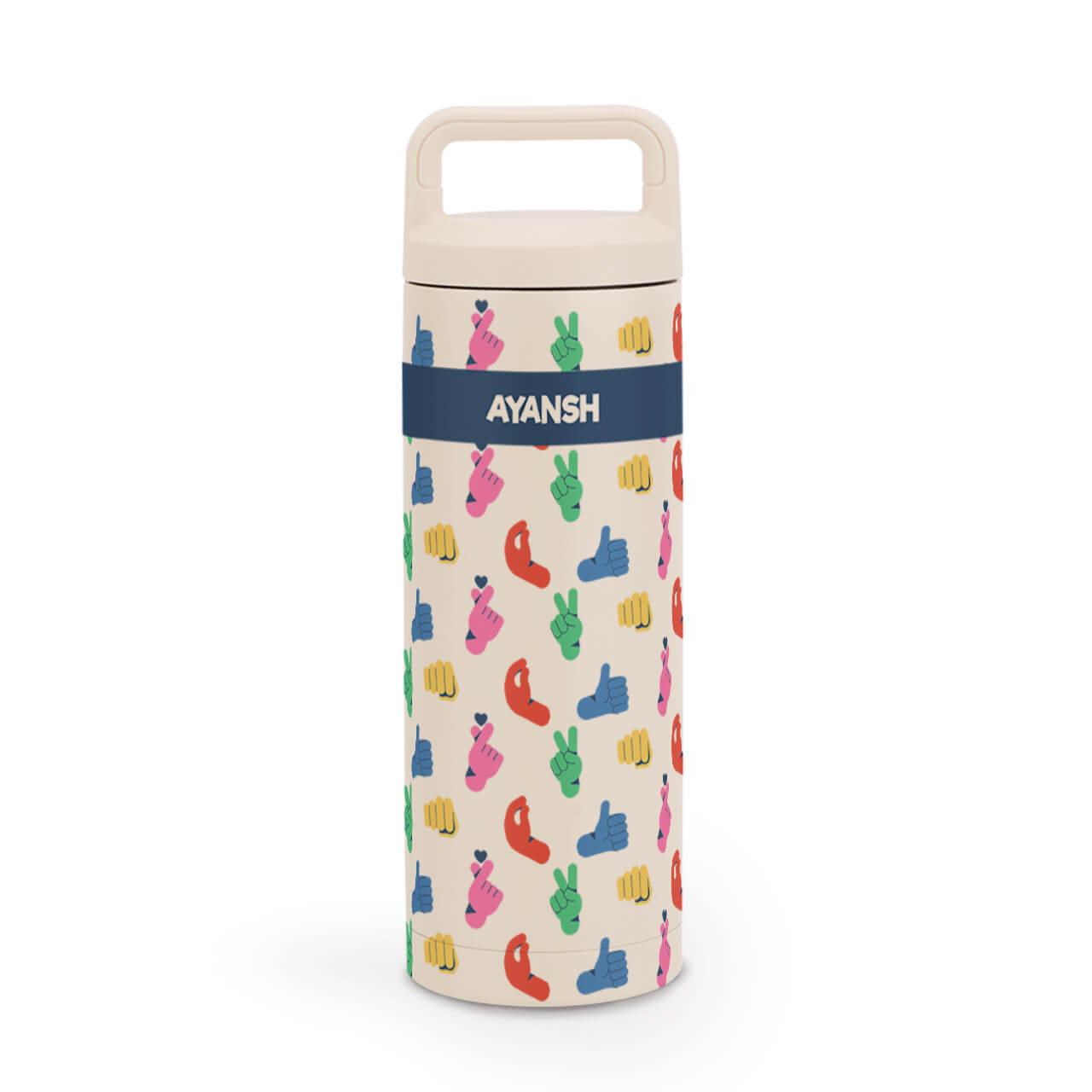 Emoji Moves - Personalized Water Bottle