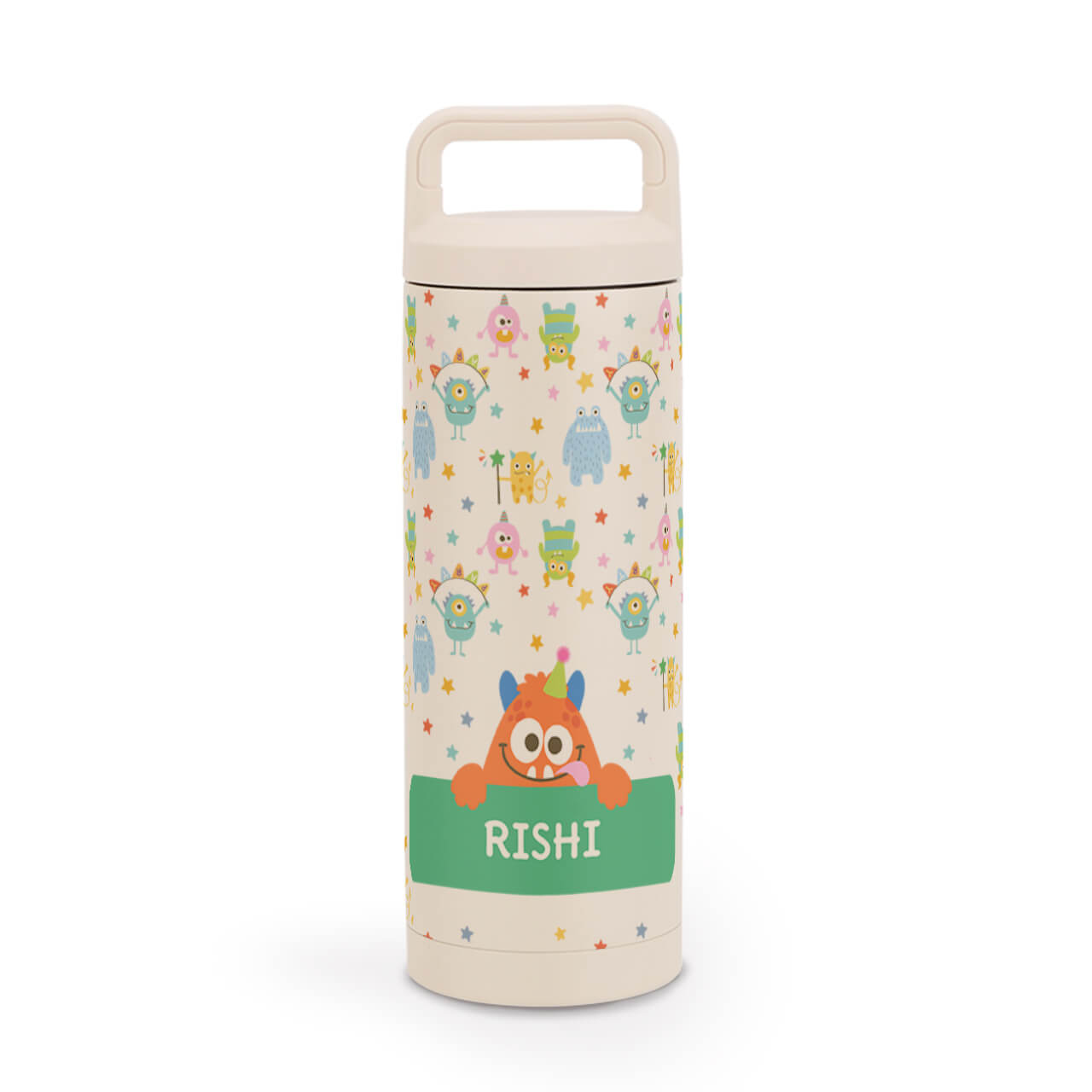 Monster Party - Personalized Water Bottle