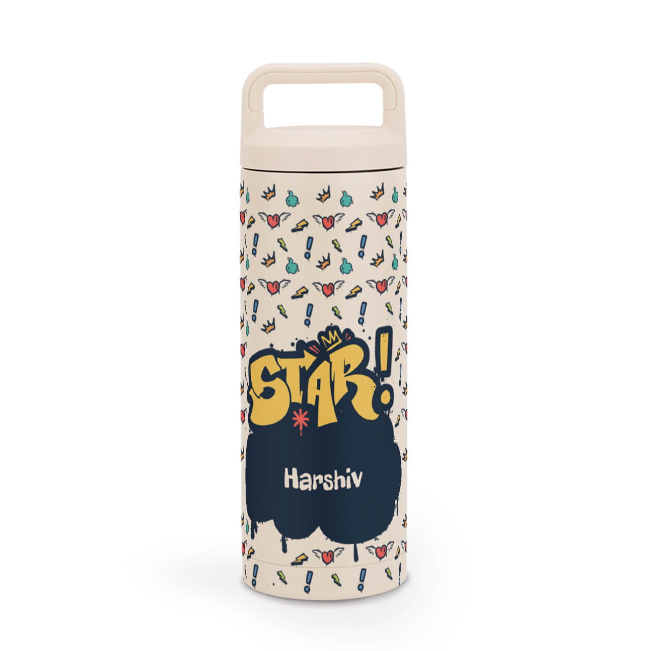 Rising Stars - Personalized Water Bottle