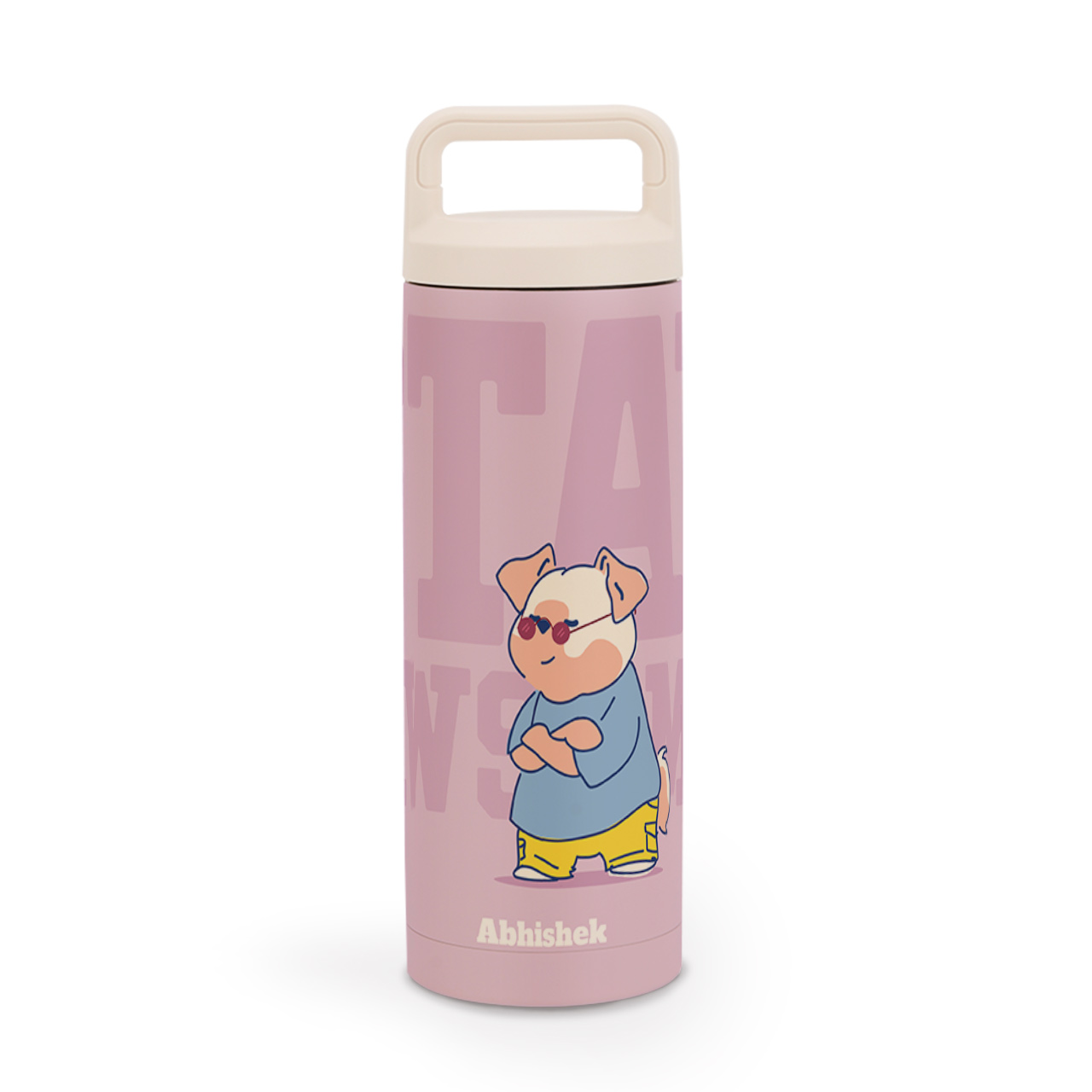 Stay Pawsome - Personalized Water Bottle