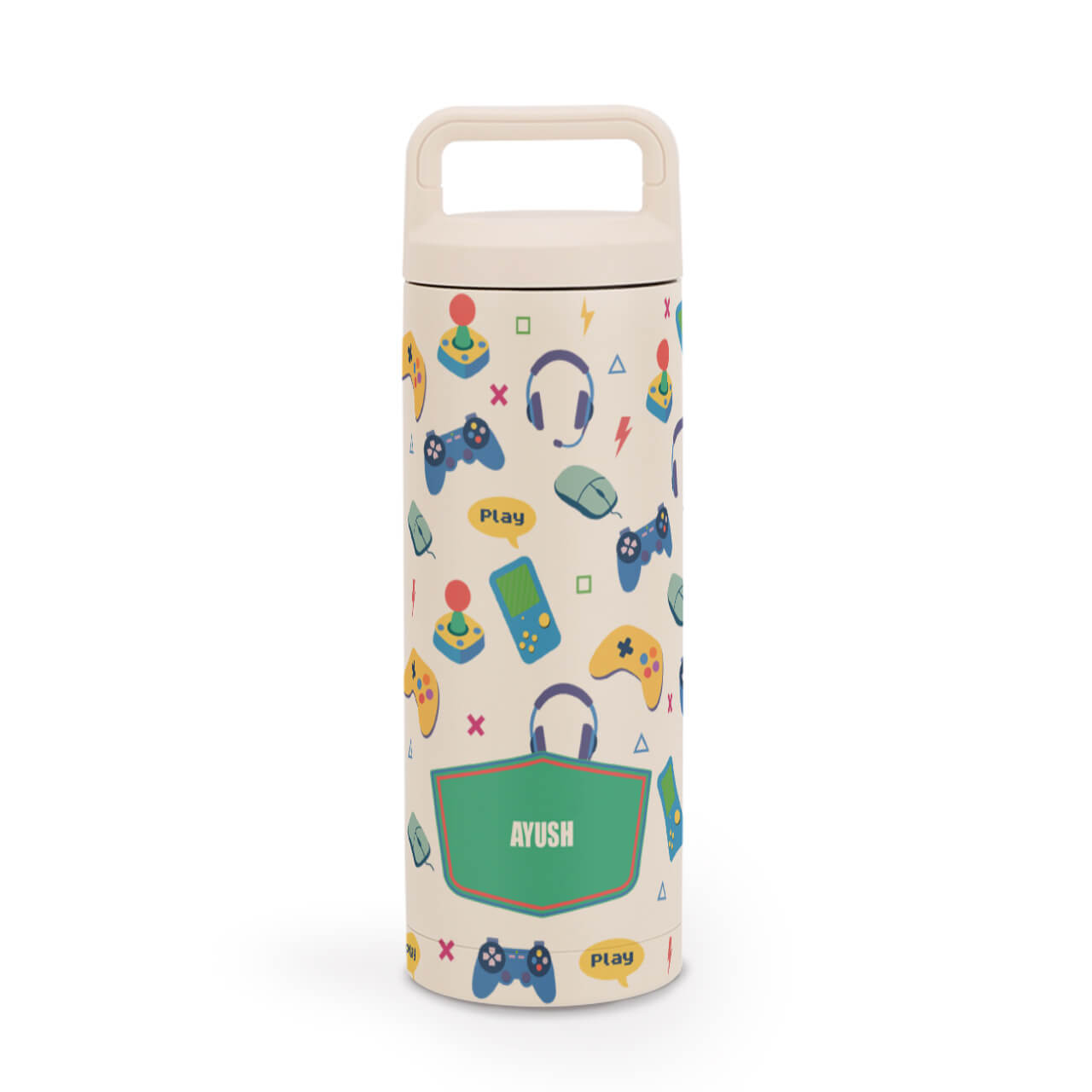 Video Game - Personalized Water Bottle