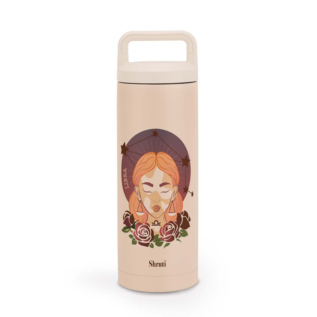 Zodiac Libra - Personalized Water Bottle