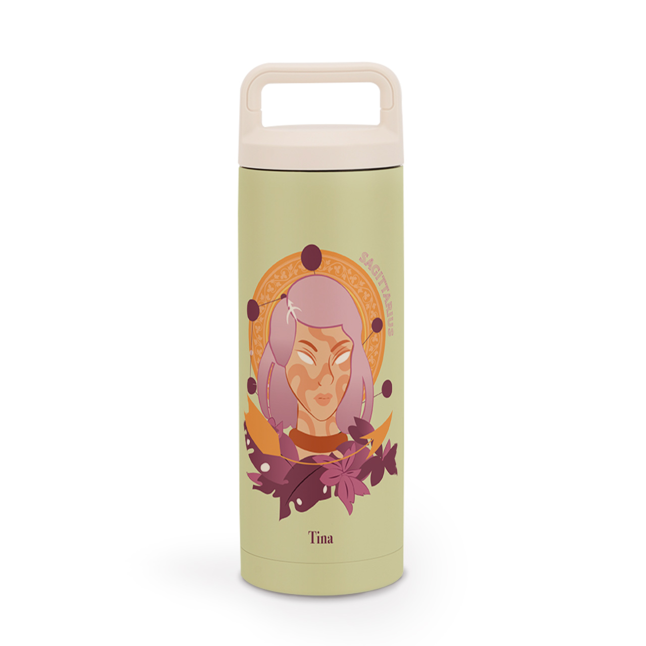 Zodiac sagittarius - Personalized Water Bottle