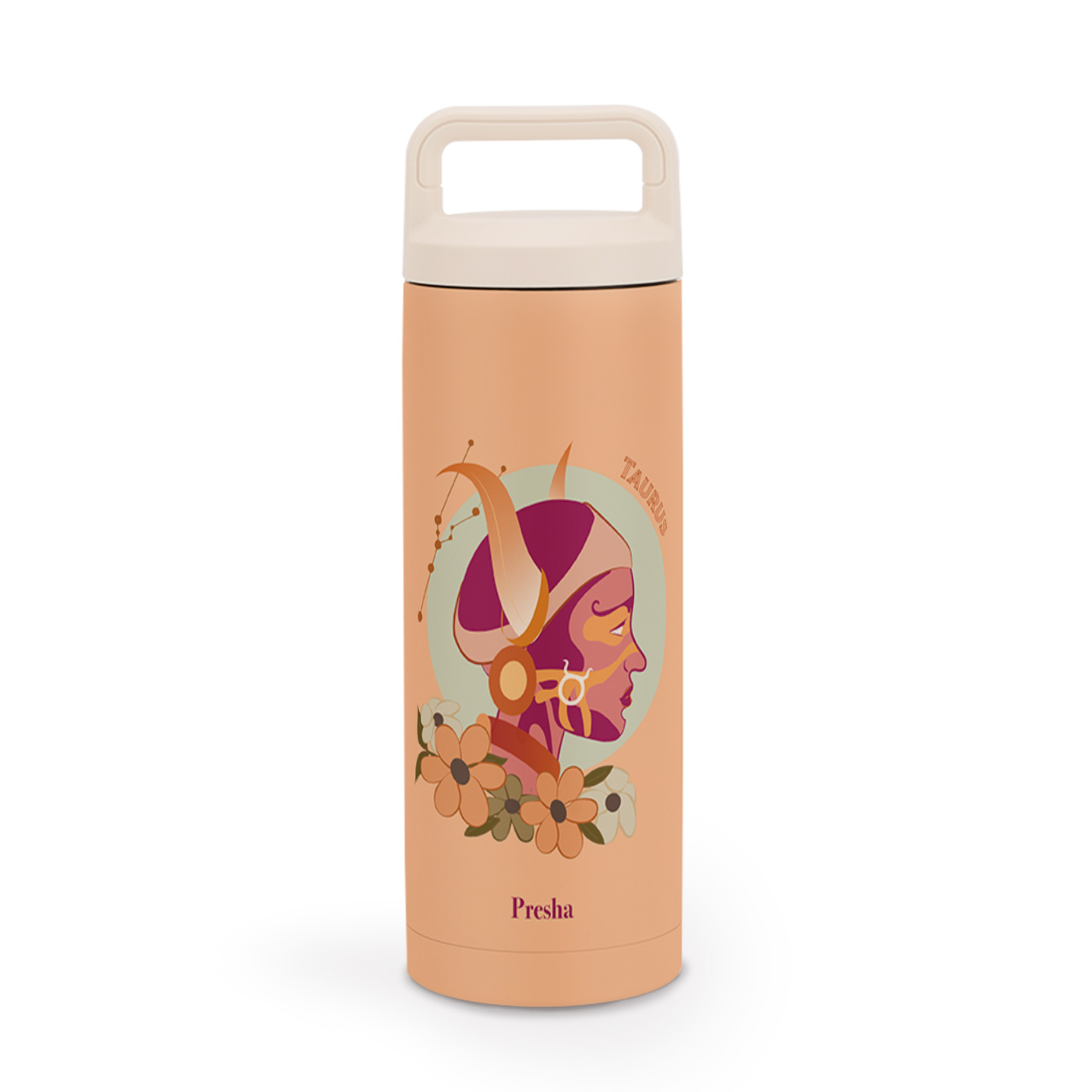 Zodiac taurus - Personalized Water Bottle