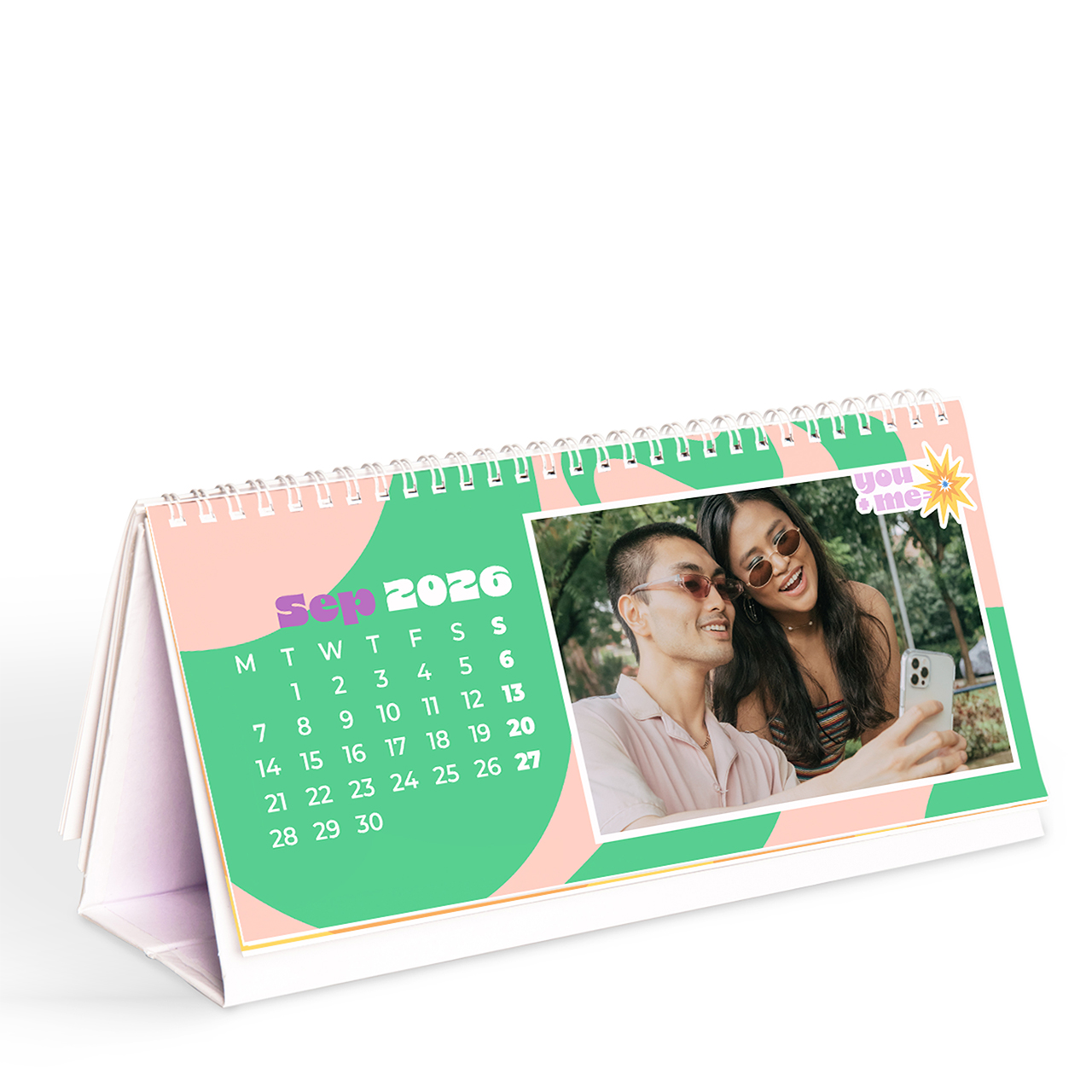 Berry Flow - 4.5x10 Desktop Calendar 2026 Berry Flow - 4.5x10 Desktop Calendar 2026