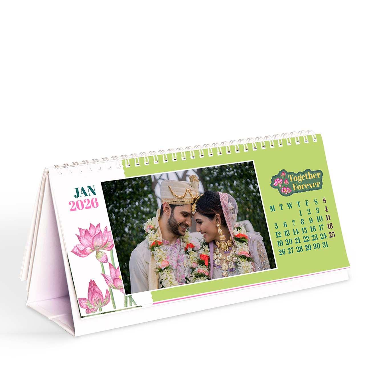 Eternal Bond - 4.5x10 Desktop Calendar 2027 Eternal Bond - 4.5x10 Desktop Calendar 2027