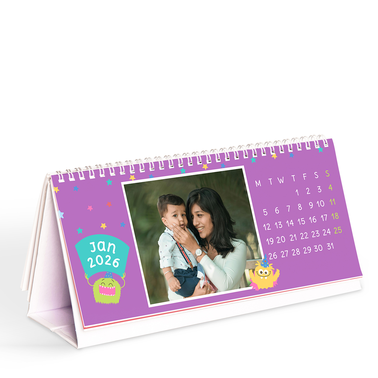 Monster Party - 4.5x10 Desktop Calendar 2027 Monster Party - 4.5x10 Desktop Calendar 2027