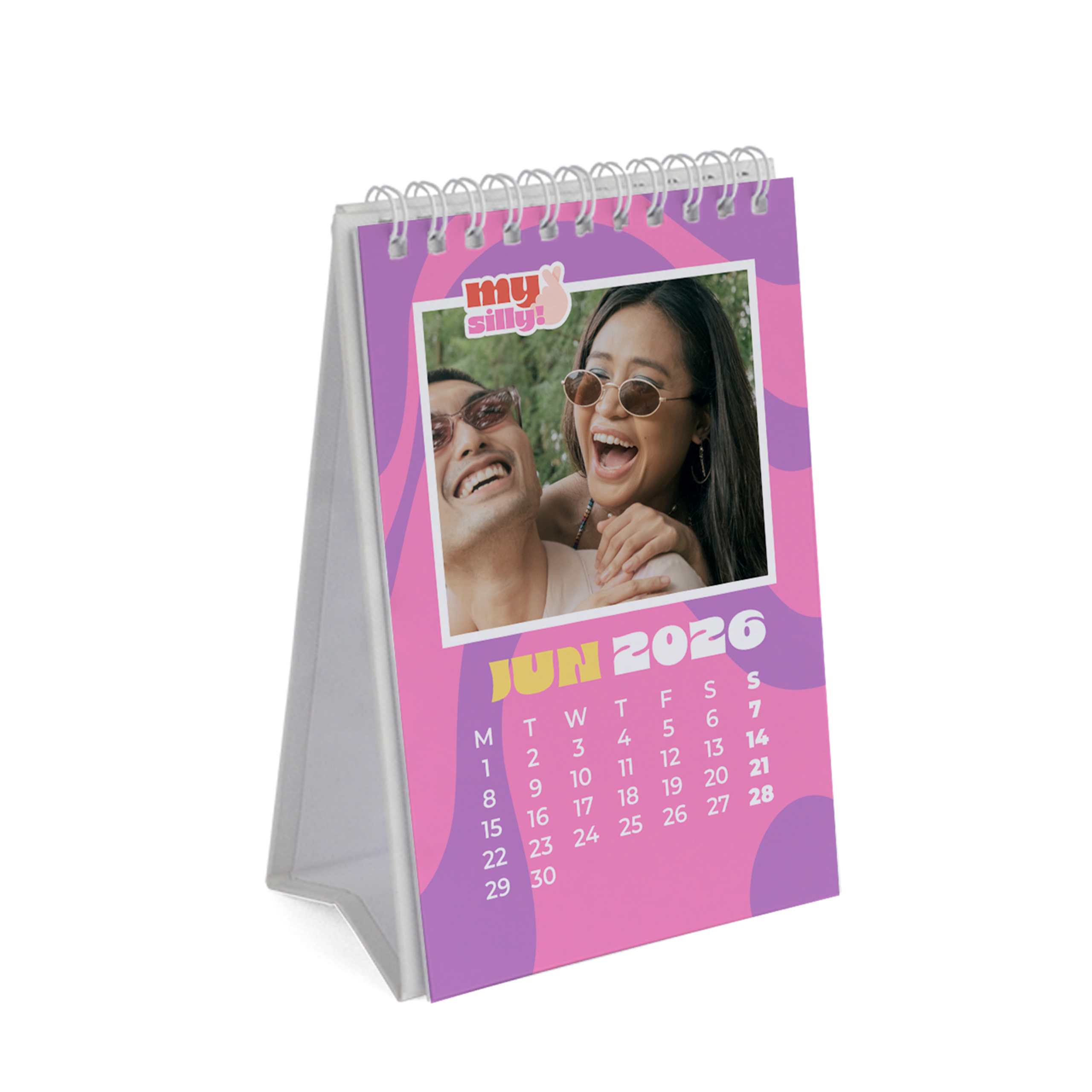 Berry Flow - Mini Desktop Calendar 2027 Berry Flow - Mini Desktop Calendar 2027