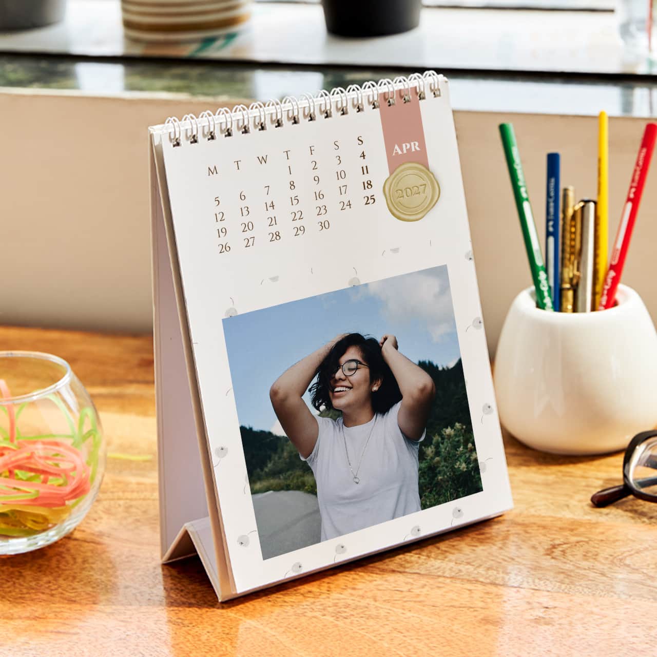 Treasure Trove travel photo calendar design
