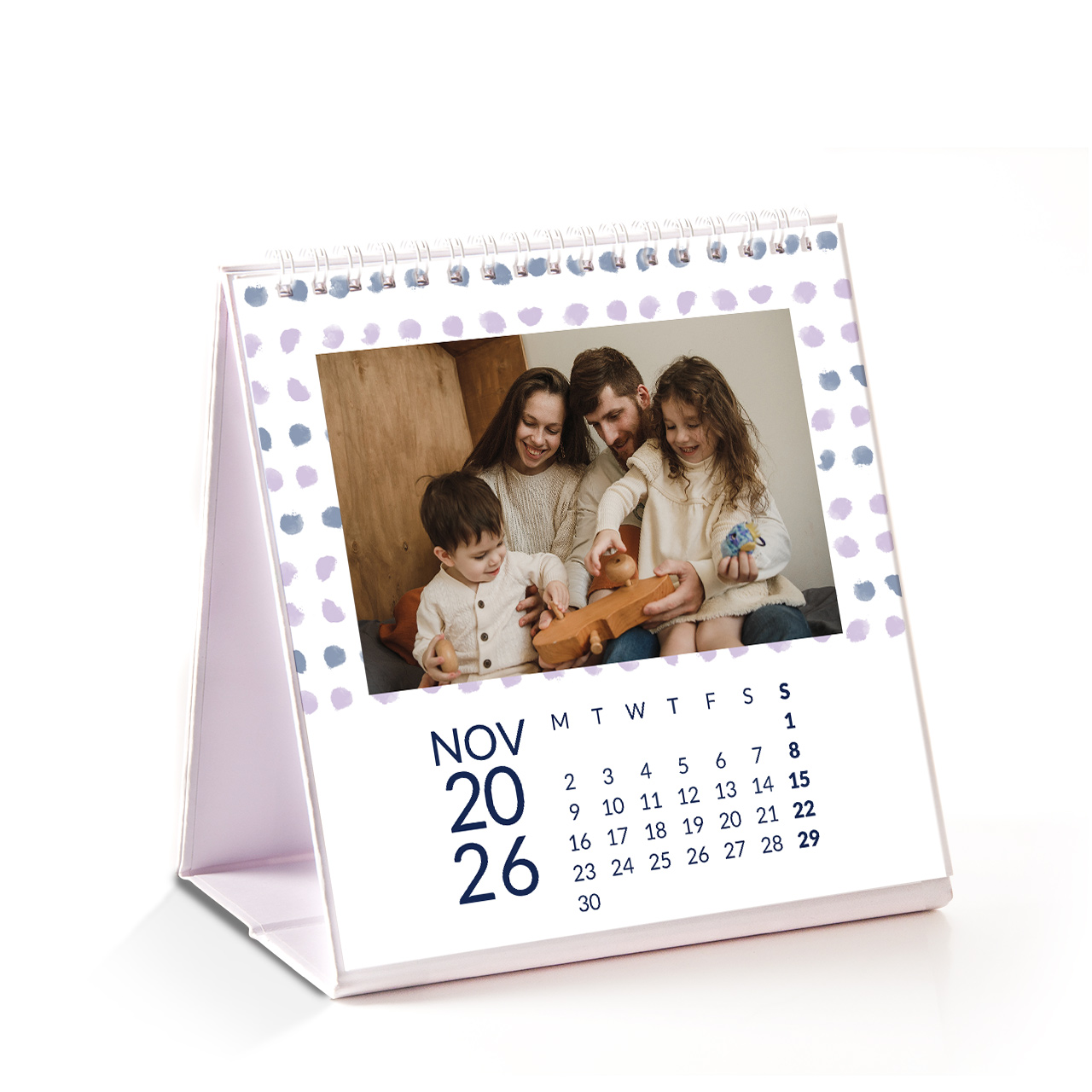 Blissful Moments - 6x6 Desktop Calendar 2026