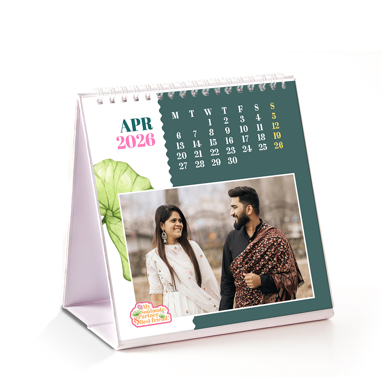 Eternal Bond - 6x6 Desktop Calendar 2026