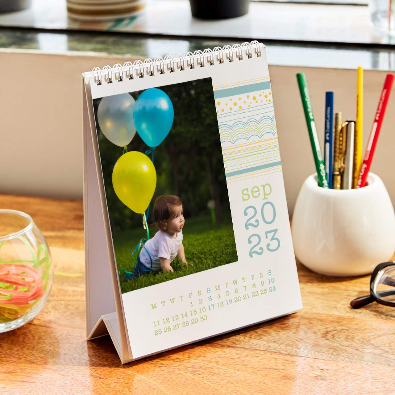 Angelic Moments desktop photo calendar
