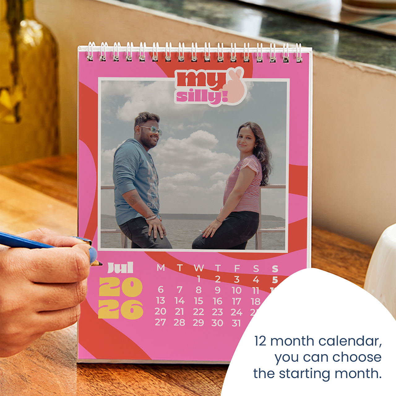 desktop photo calendar