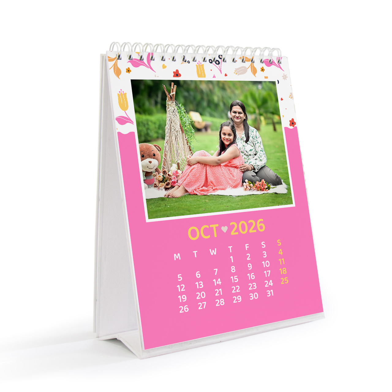 Love Blossoms - 6x8 Desktop Calendar 2026 Love Blossoms - 6x8 Desktop Calendar 2026