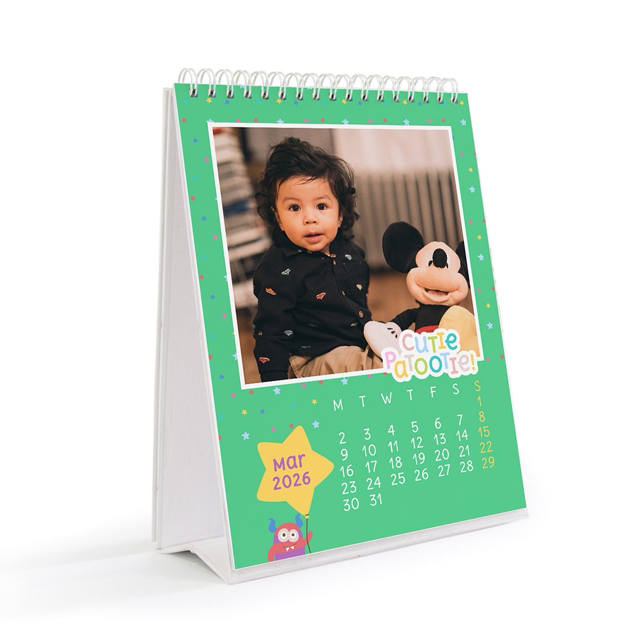 Monster Party - 6x8 Desktop Calendar 2026 Monster Party - 6x8 Desktop Calendar 2026
