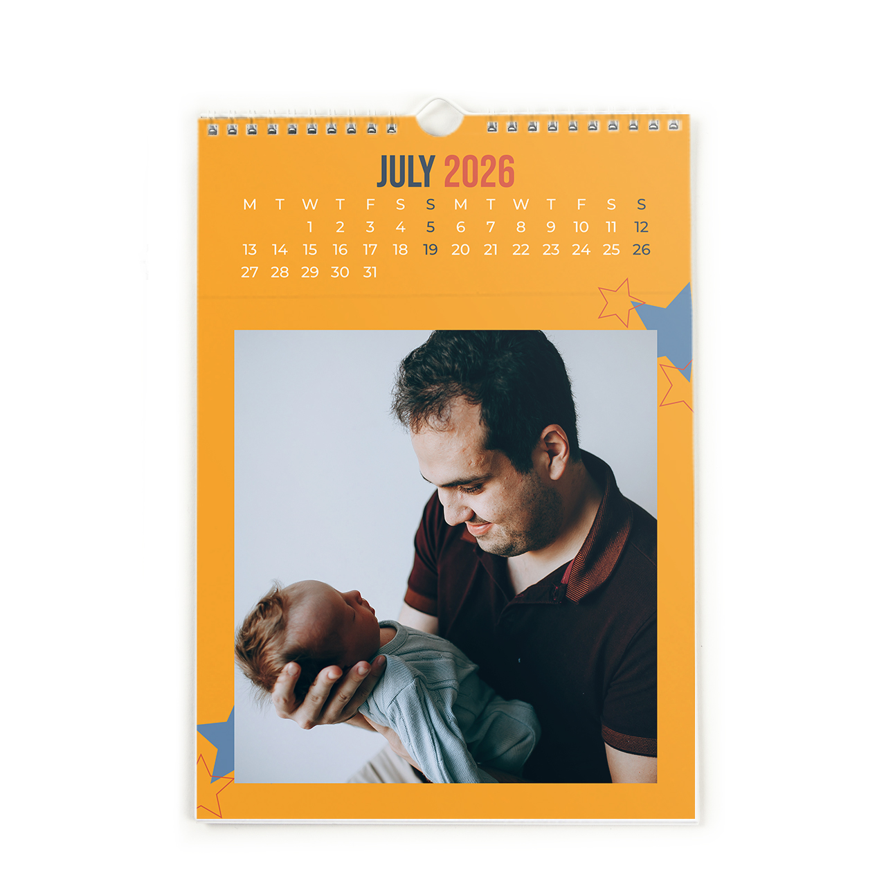 Best Dad Ever - Portrait Wall Calendar 2026