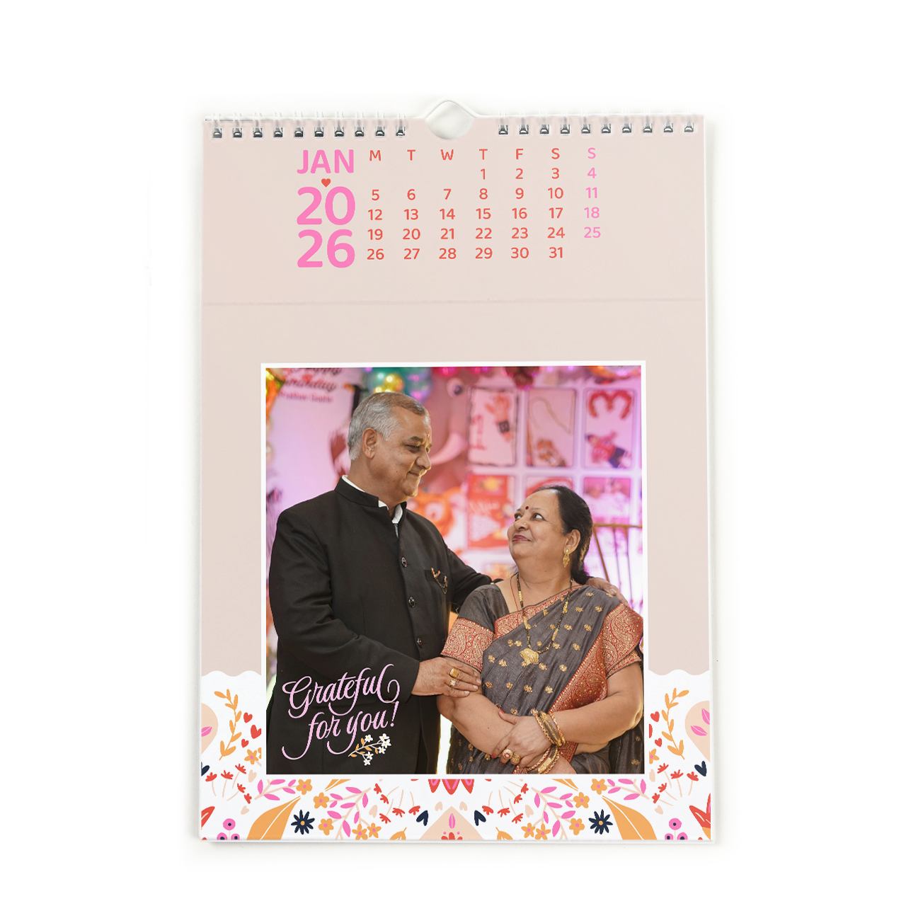 Love Blossoms - Portrait Wall Calendar 2026 Love Blossoms - Portrait Wall Calendar 2026