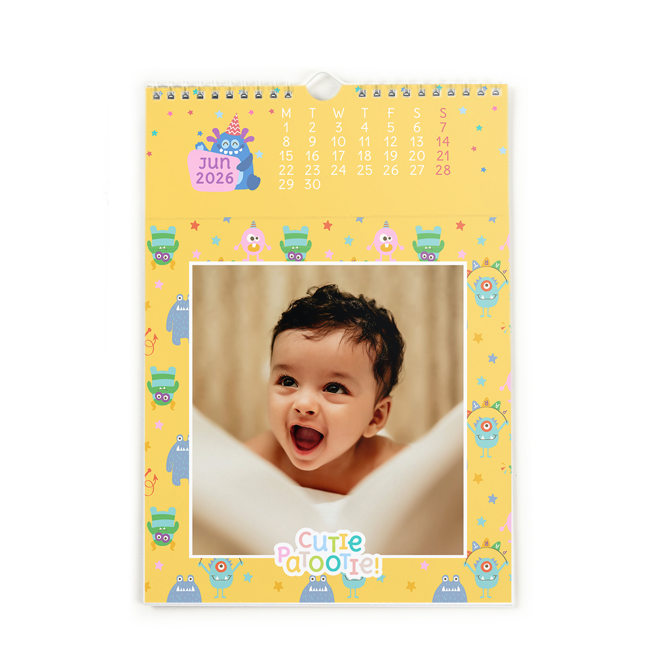 Monster Party - Portrait Wall Calendar 2026 Monster Party - Portrait Wall Calendar 2026