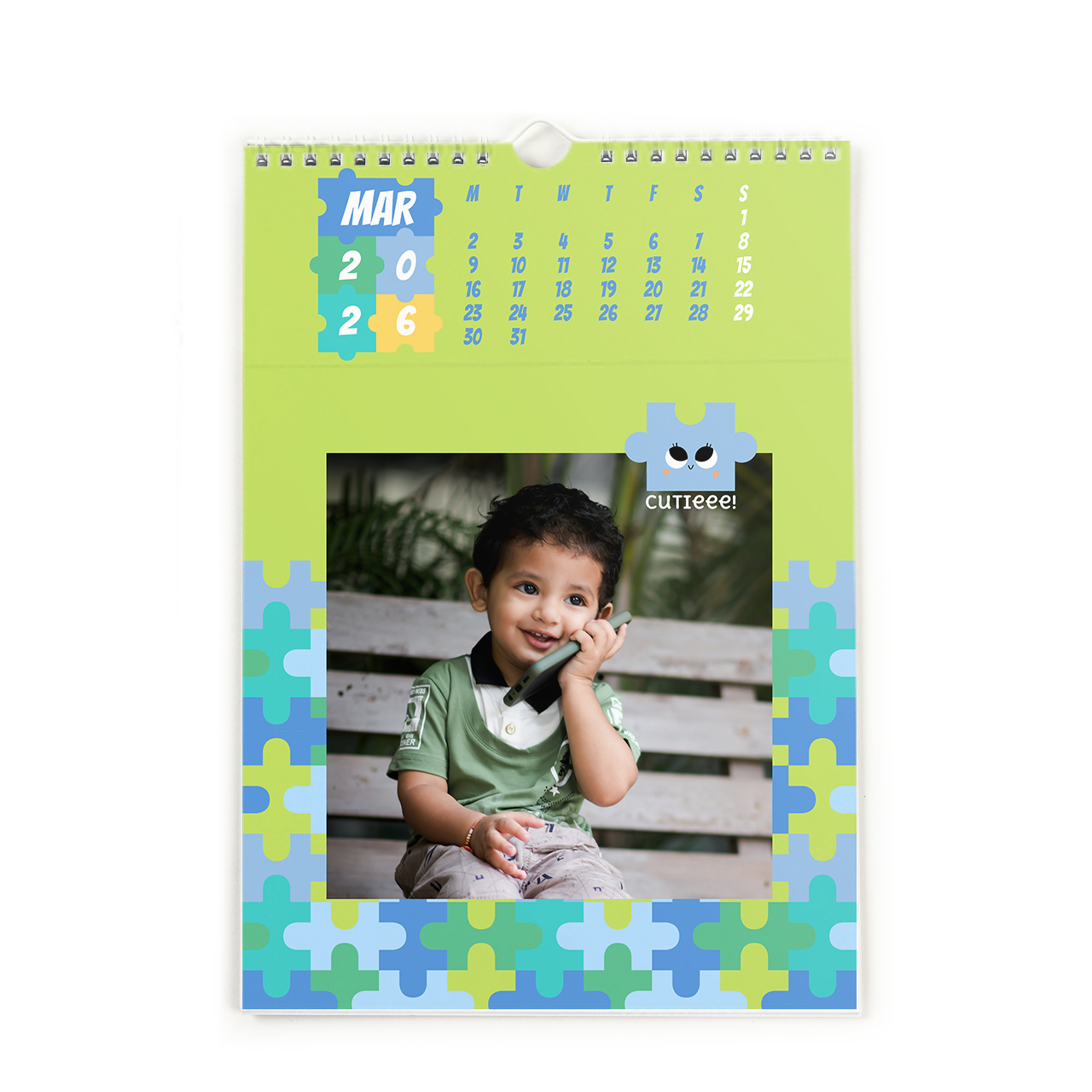 Puzzle Pop - Portrait Wall Calendar 2026 Puzzle Pop - Portrait Wall Calendar 2026