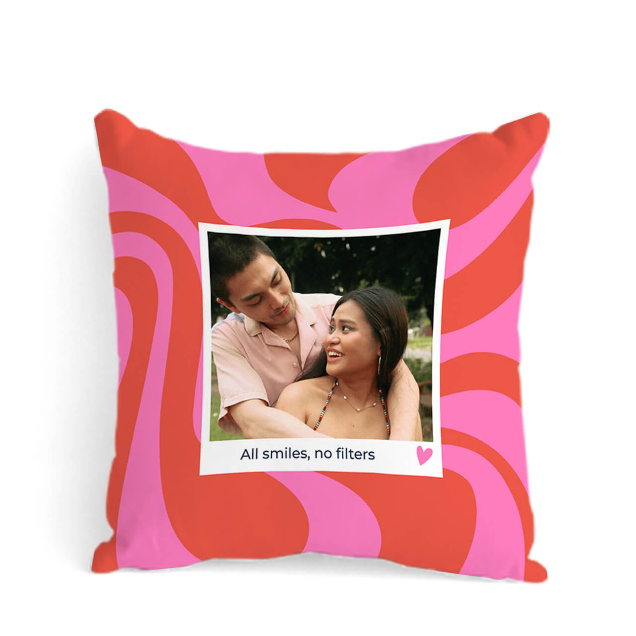 Berry Flow - Photo Cushion