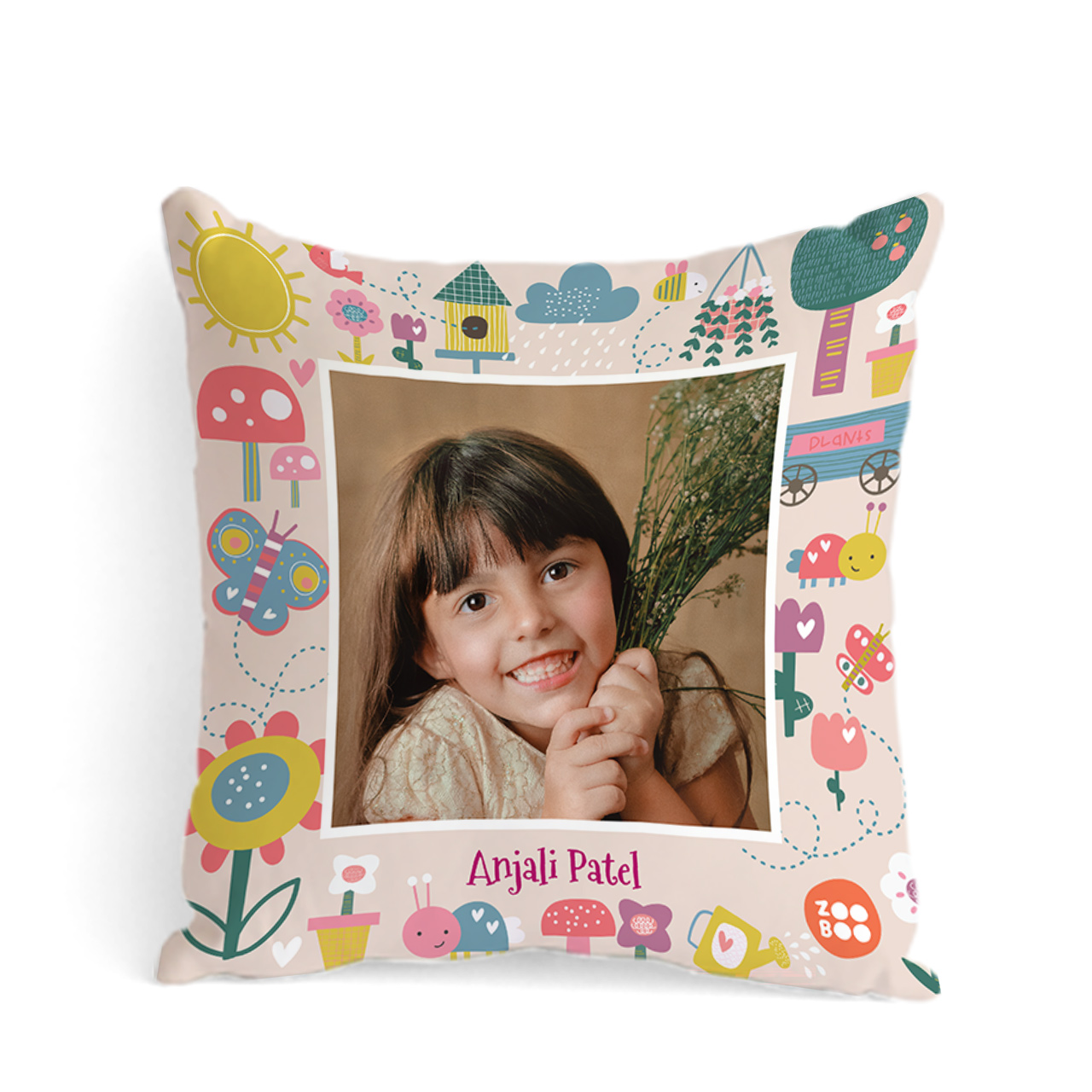 Flower Power - Photo Cushion