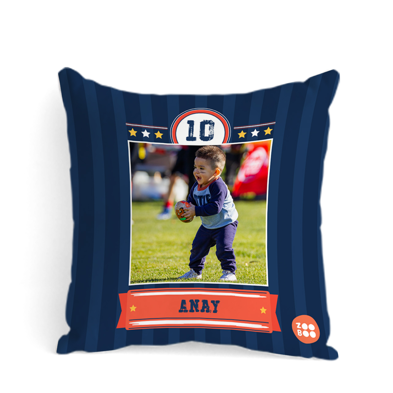 Jersey Number - Photo Cushion