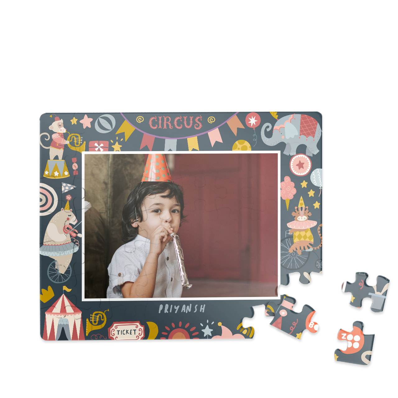 Animal Circus - Photo Puzzle