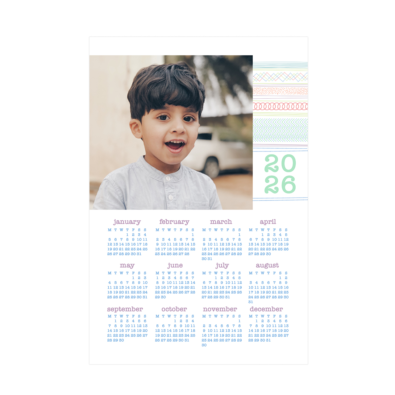Angelic Moments - Poster Calendar 2026