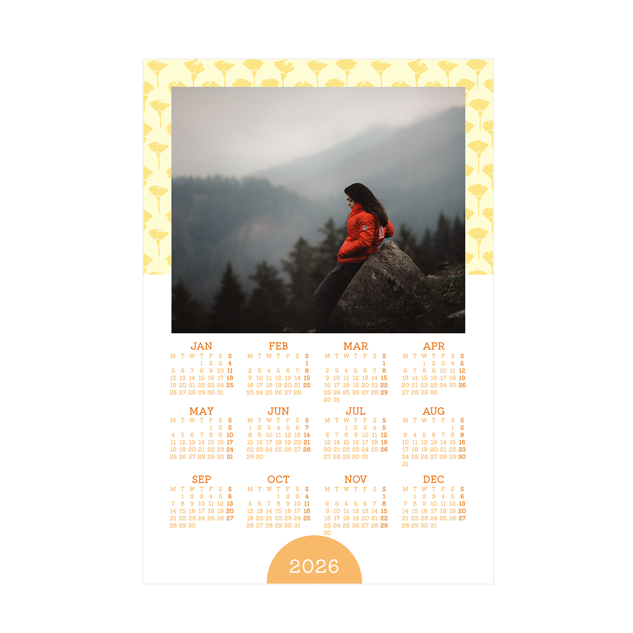 Travel Nature Love - Poster Calendar 2026