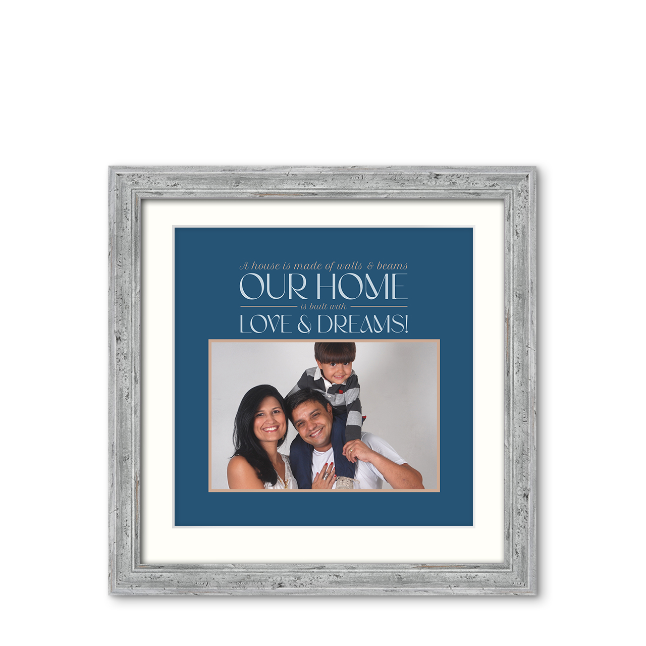 Our Home - Classic Achromatic Frame with Photo Our Home - Classic Achromatic Frame with Photo