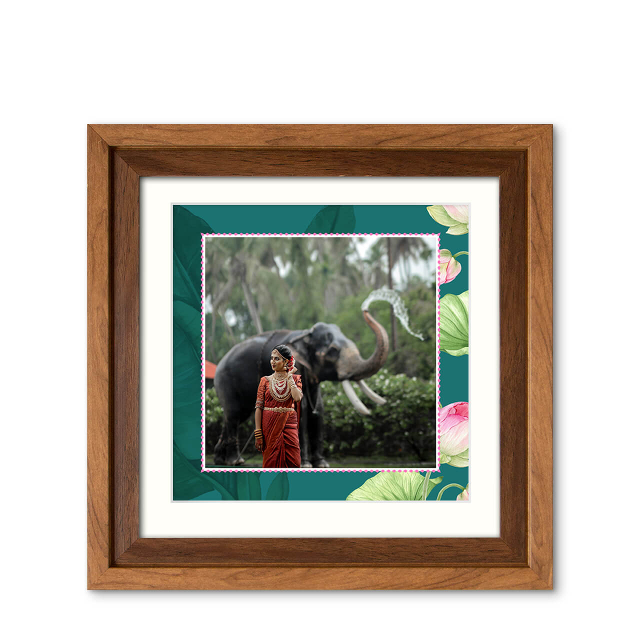 Eternal Bond - Classic Wood Frame with Photo Eternal Bond - Classic Wood Frame with Photo