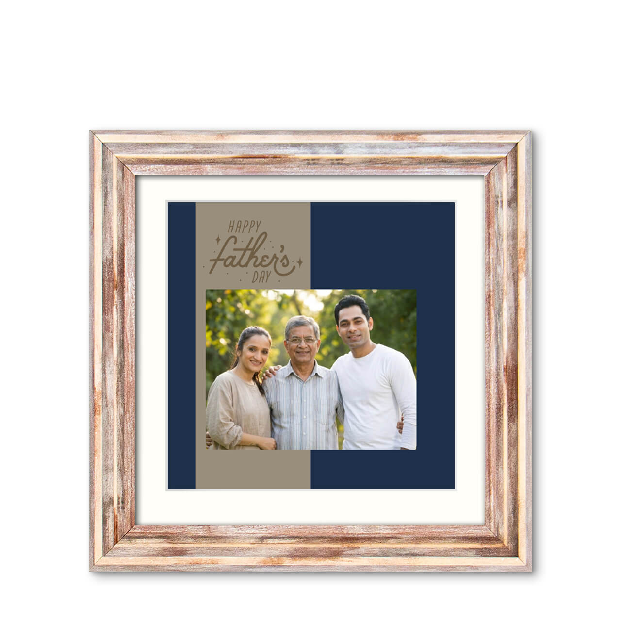 Fathers Day - Distressed Frame with Photo Fathers Day - Distressed Frame with Photo