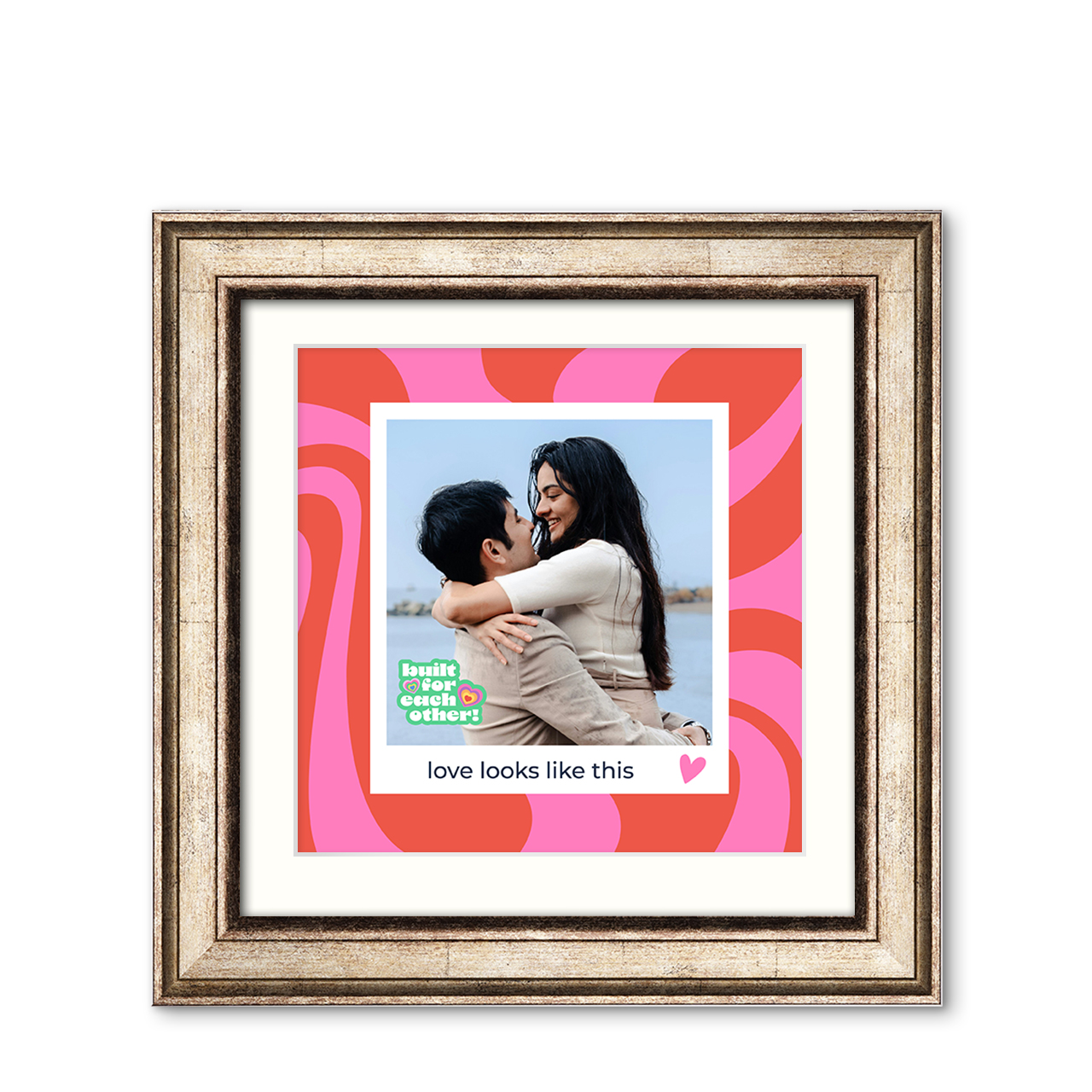 Berry Flow - Imperial Wood Frame with Photo Berry Flow - Imperial Wood Frame with Photo