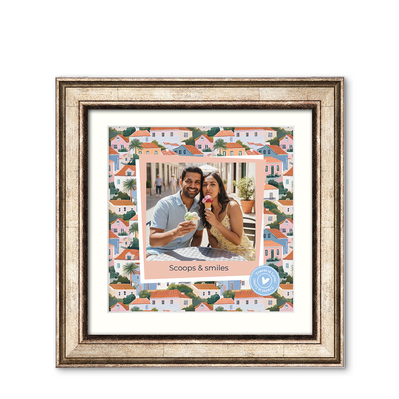 Bruised Passports - Imperial Wood Frame with Photo Bruised Passports - Imperial Wood Frame with Photo
