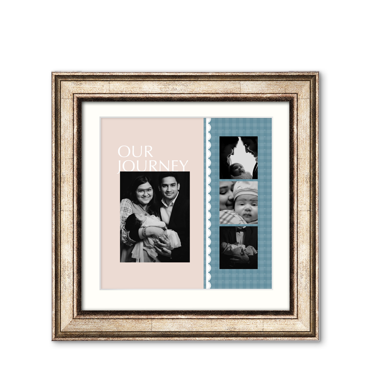 Our Journey - Imperial Wood Frame with Photo Our Journey - Imperial Wood Frame with Photo